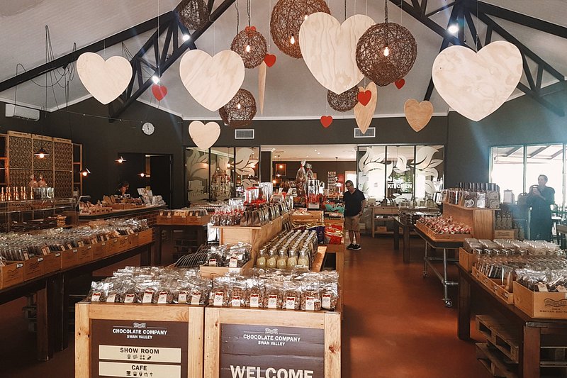 Visit the showroom and gift shop of Whistler's Chocolate, a fun thing to do for Easter 2021 in WA, Australia