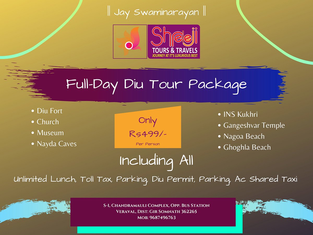 package tours and diu travel