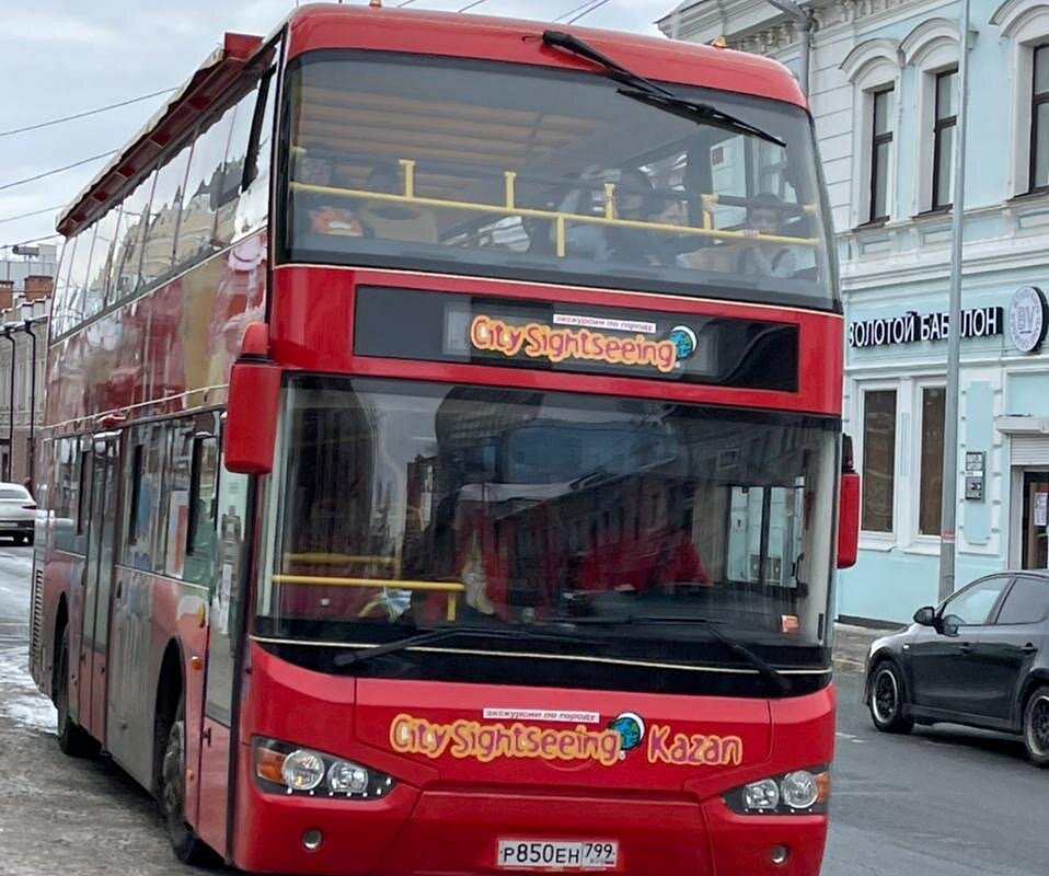 «CITY SIGHTSEEING» - экскурсия по Казани на красном двухэтажном автобусе