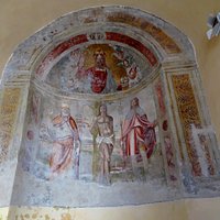Gli affreschi dell'abside
