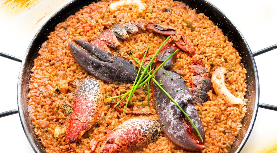 Arroz con Bogavante y Langostinos