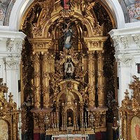 Retablo mayor de la Iglesia.