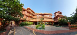 Krishna Beach Resort in Kannur, image may contain: Resort, Hotel, Building, Villa