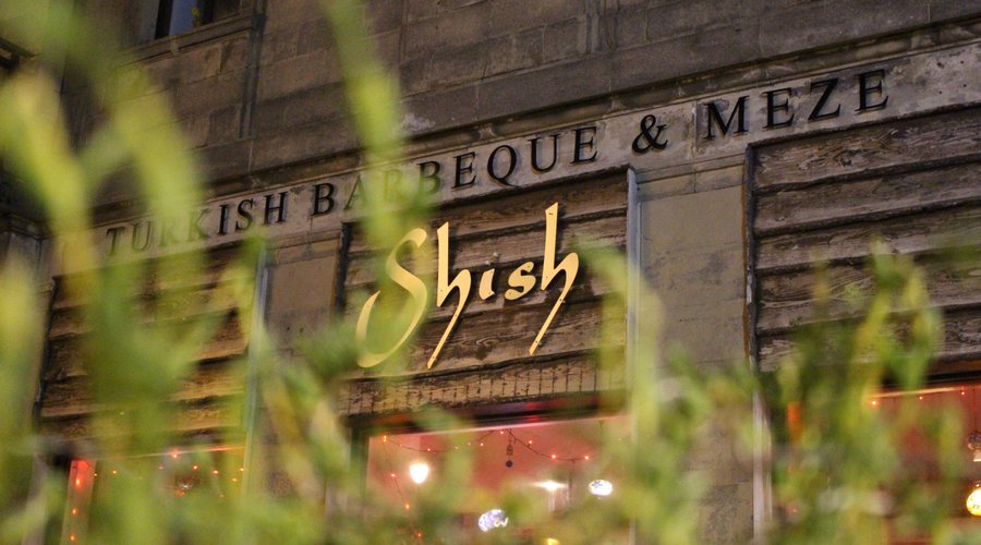 Shish from outside.