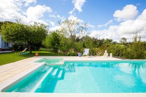 Piscina e praia