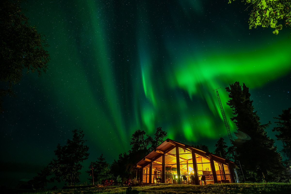 Experience a fishing lodge located in Northern Alberta surrounded by the  Borreal forrest, Canada