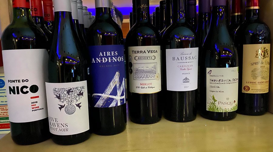 Wine selections 
