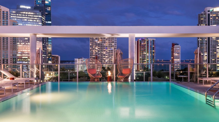 Rooftop Pool Views
