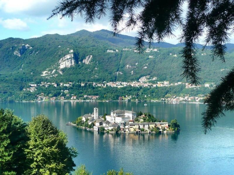 Zicht van Lago d’Orta