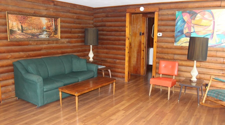Living Room of Logcabin
