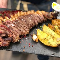 Chuletón simmental a la parrilla