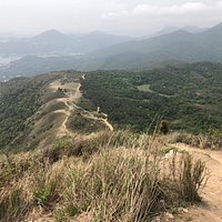 Ngong Ping (Ma On Shan) - down below Pyramid Hill