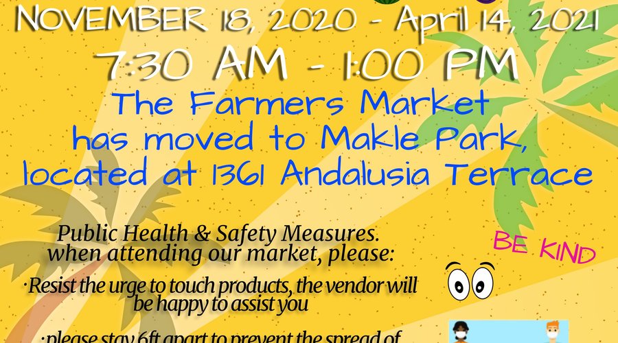 Marco Island Farmers Market 2020-2021 Season