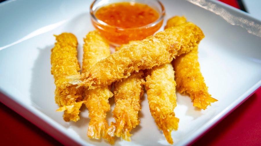 Fried Shrimp with sweet chilli sauce