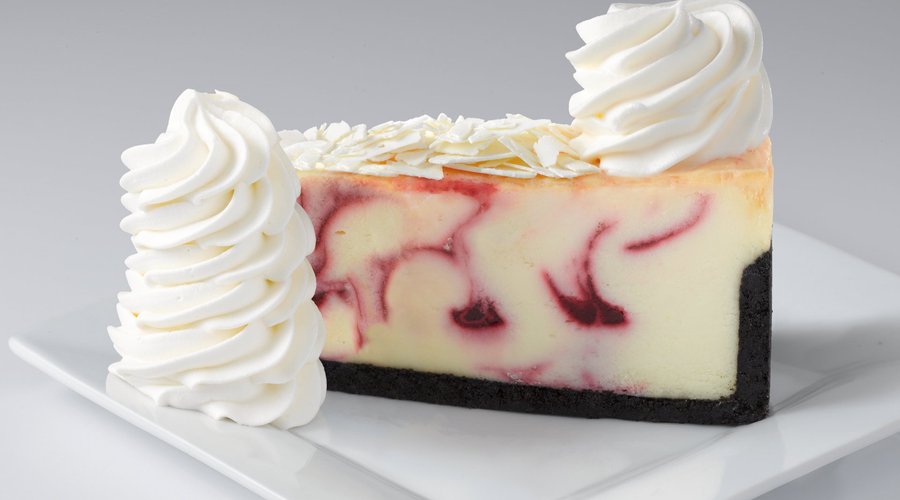 We carry a  wide variety of Desserts from The Cheesecake Factory
White Chocolate Raspberry