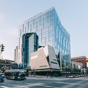 The Anvil Centre, located in the heart of Downtown New Westminster.