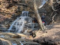 Eternal Flame Falls, New York, Upstate, NY, USA, Travel, Unique