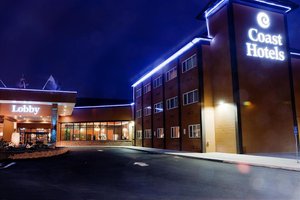 Coast Lethbridge Hotel & Conference Centre in Lethbridge, image may contain: Hotel, Lighting, Inn, City