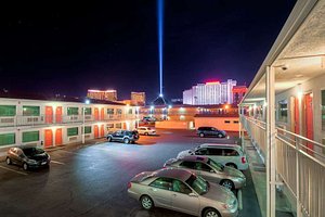 Motel 6 Las Vegas - Tropicana in Las Vegas, image may contain: Hotel, City, Urban, Car