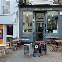 Front with outside seating