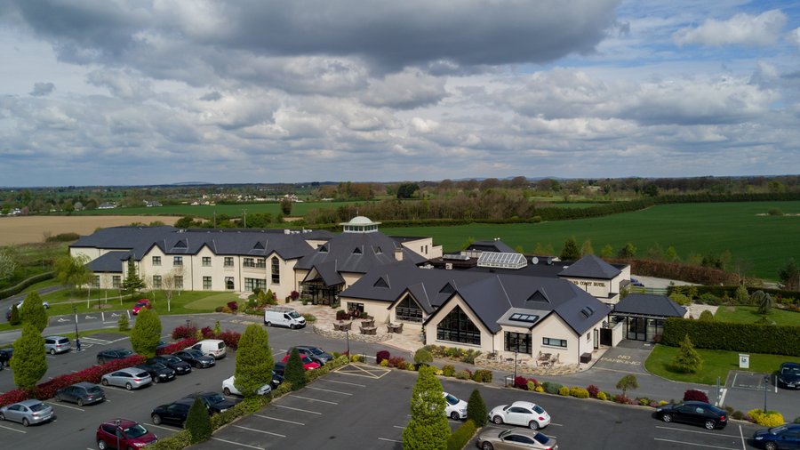 Aerial view of Clanard Court Hotel