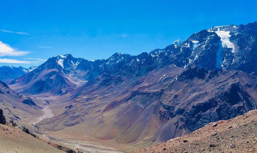 Vistas de cerros y valles