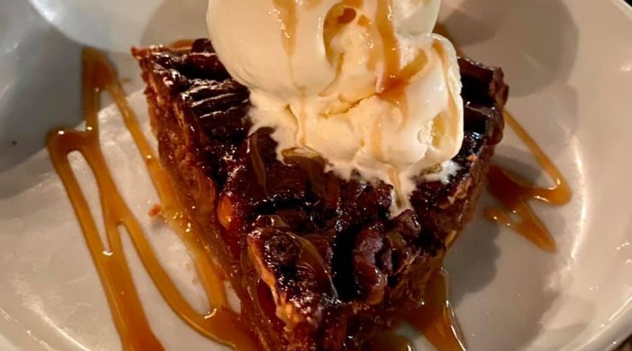 Bourbon pecan pie