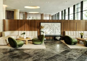 A by Adina Canberra in Canberra, image may contain: Foyer, Indoors, Floor, Flooring