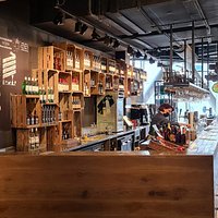 Our great bar with a wide range of drinks. Something for everyone!