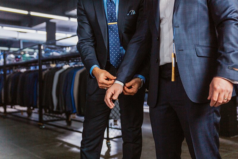 mens suit warehouse