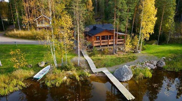 Rantamökit cottage by the lake