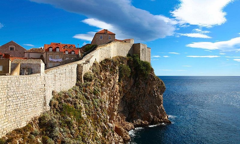City walls of Dubrovnik, Croatia