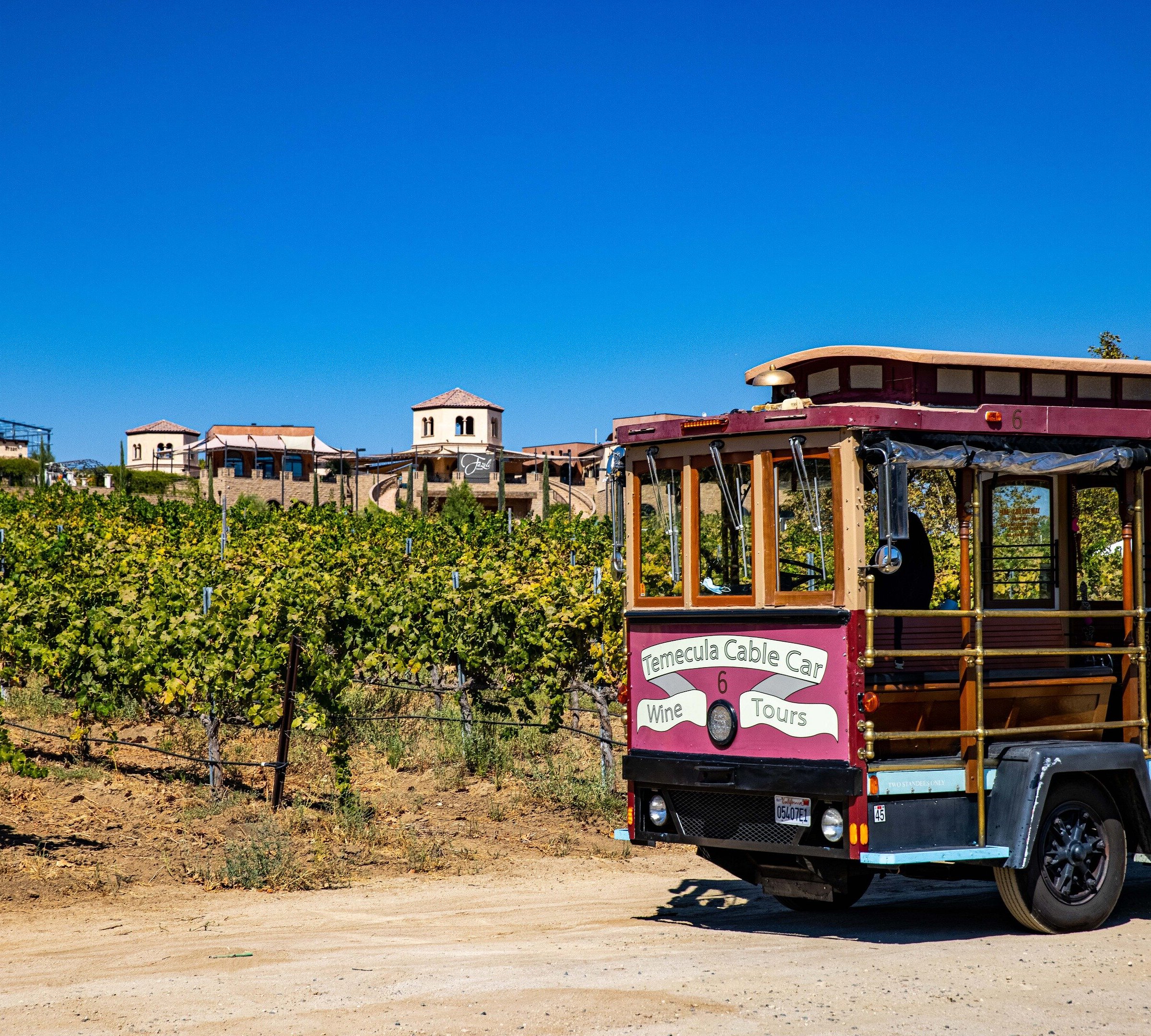 fredericksburg cable car wine tours