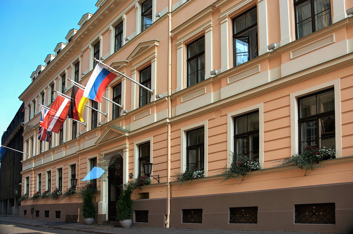 Grand Palace Hotel, hotell i Riga