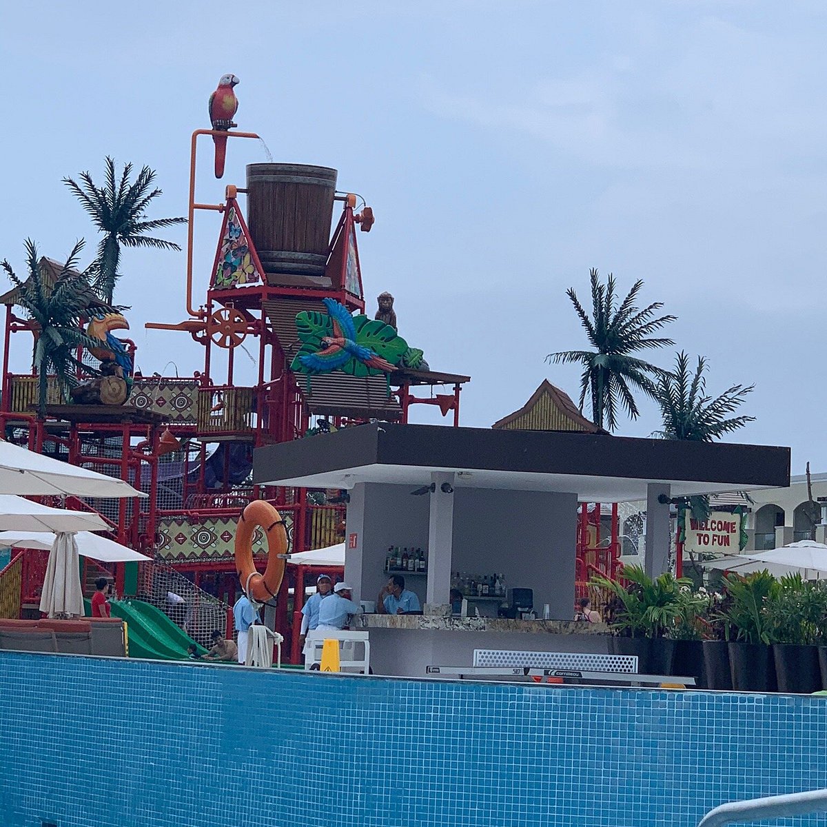 water park at the grand cancun mexico