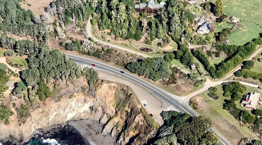 Perched on a blufftop overlooking Smuggler's Cove, the Inn commands sweeping views of the cove and the Pacific Ocean beyond.