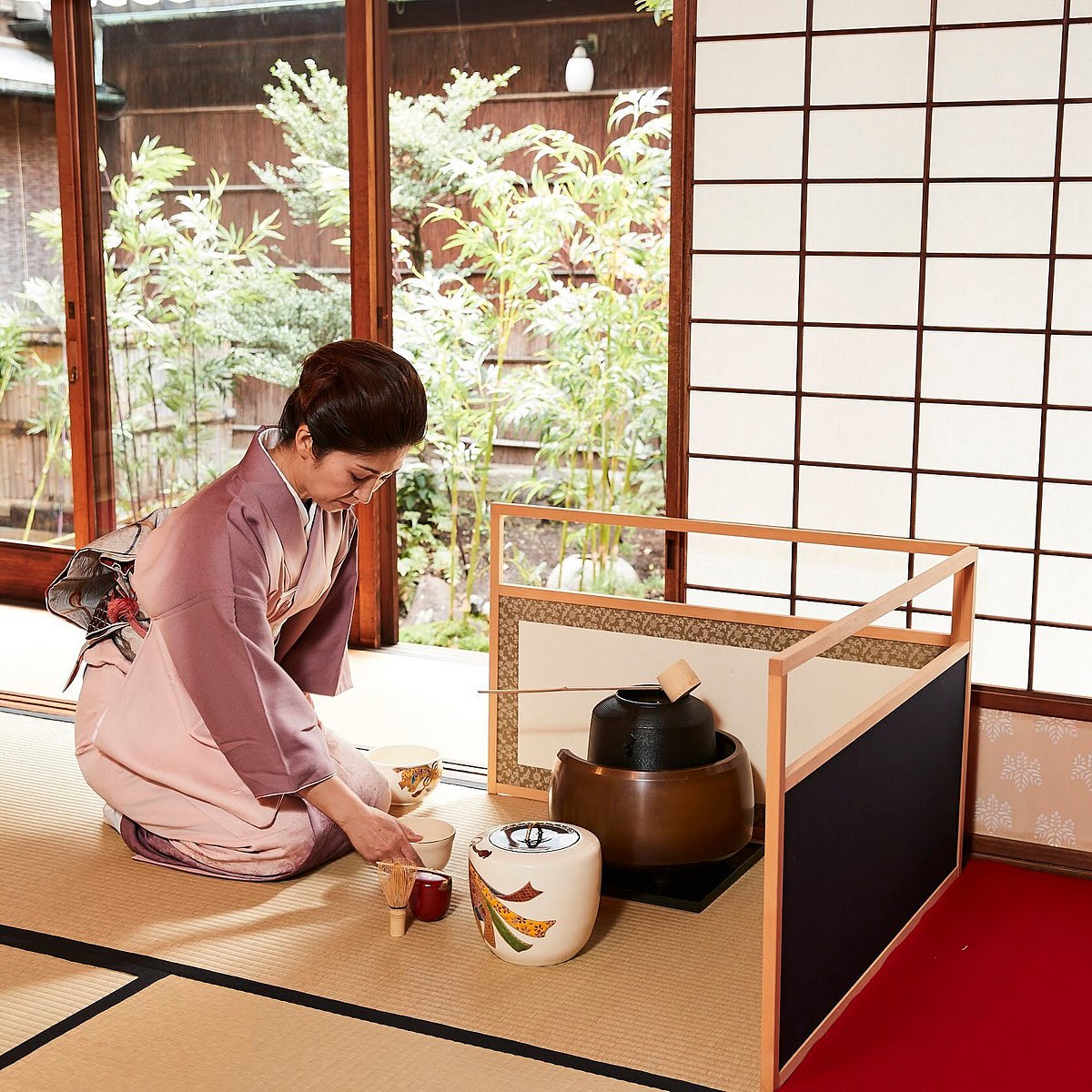 Kimono for Men - Tea Ceremony Japan Experiences MAIKOYA
