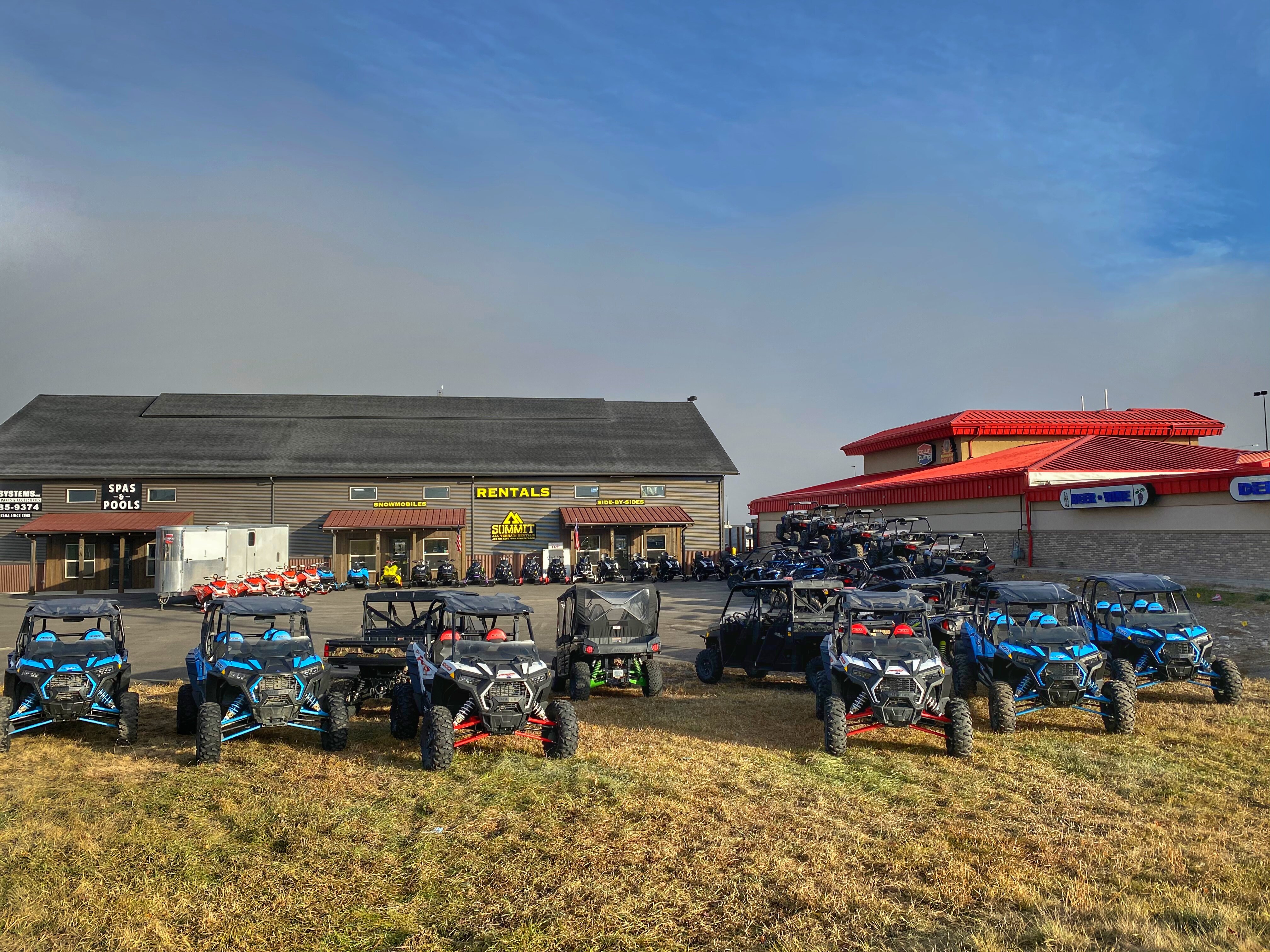 SUMMIT MOTORSPORTS ALL TERRAIN RENTALS Bozeman Ce Qu Il Faut Savoir   Our Shop 30 Village Center 