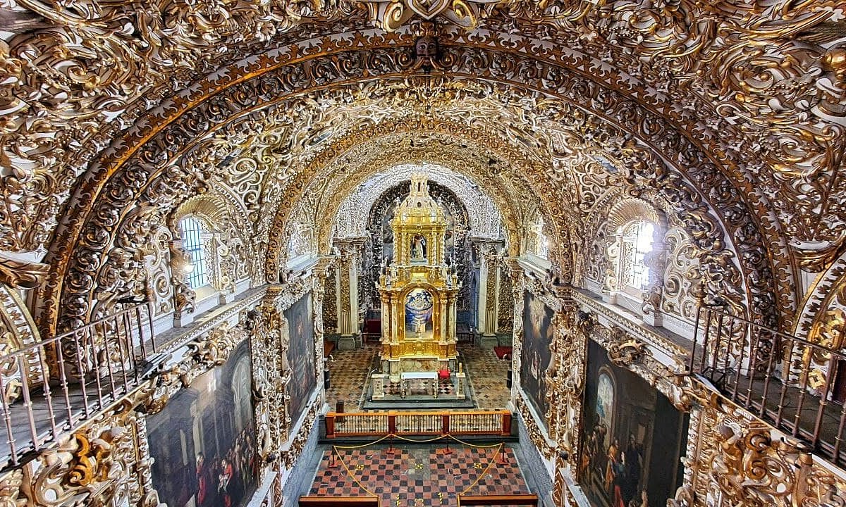 Capilla del Rosario, Templo de Santo Domingo, Puebla Capilla del Rosario, Templo de Santo Domingo, Puebla