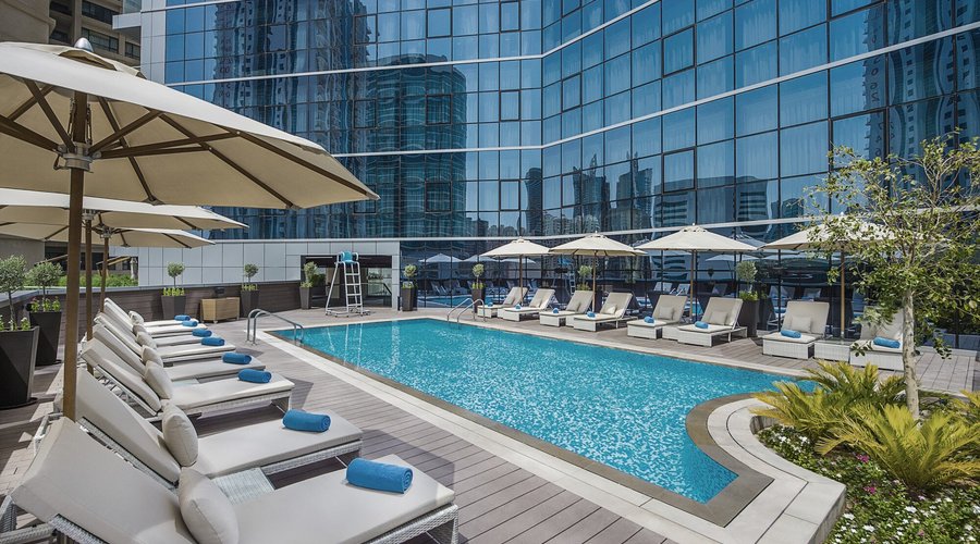 Outdoor Pool with Pool Bar