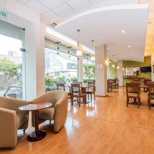 Del Prado Hotel in Lima, image may contain: Neighborhood, City, Condo, Hotel