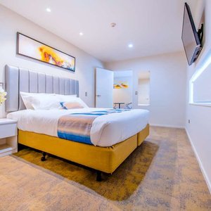 One Bedroom Apartment - Bedroom
