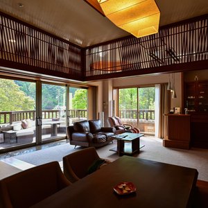 Bettei Otozure A Type Room - Japanese style room (82m²) with balcony & private open air bath (32m²)