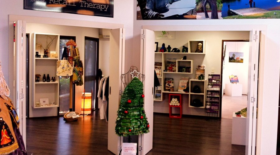 Retail Therapy is located within The Arts Junction and stocks a range of locally made gift items.