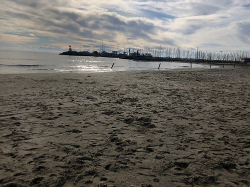 Central Beach in Carnon - Hérault - France - Plages.tv