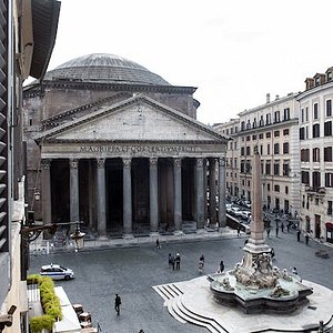 La nostra magica vista sul Pantheon