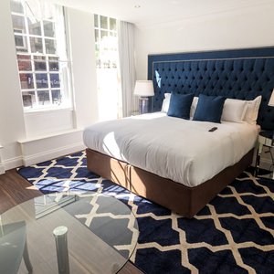 The Hotel Chester in Chester, image may contain: Interior Design, Tub, Furniture, Bedroom