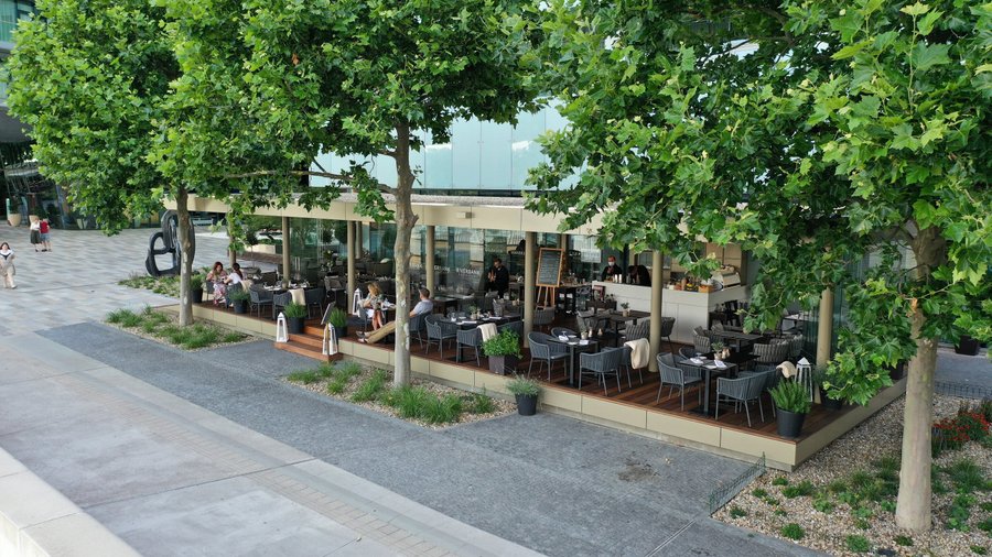 Summer terrace of RIVERBANK Restaurant will bring you even closer to River Danube