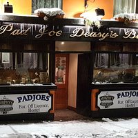 The front during a snow storm. a great snug refuge from the beast from the East !!