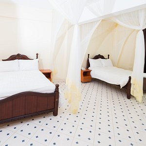 This is a Twin room. Meaning it has  two bed  in one room. Suitable for siblings or friends who are travelling together.